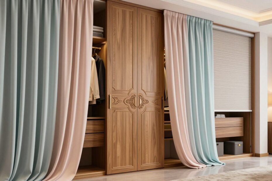 Czym zastąpić drzwi do szafy