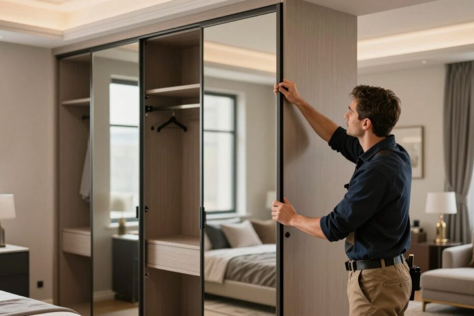 Ile kosztuje montaż szafy przesuwnej