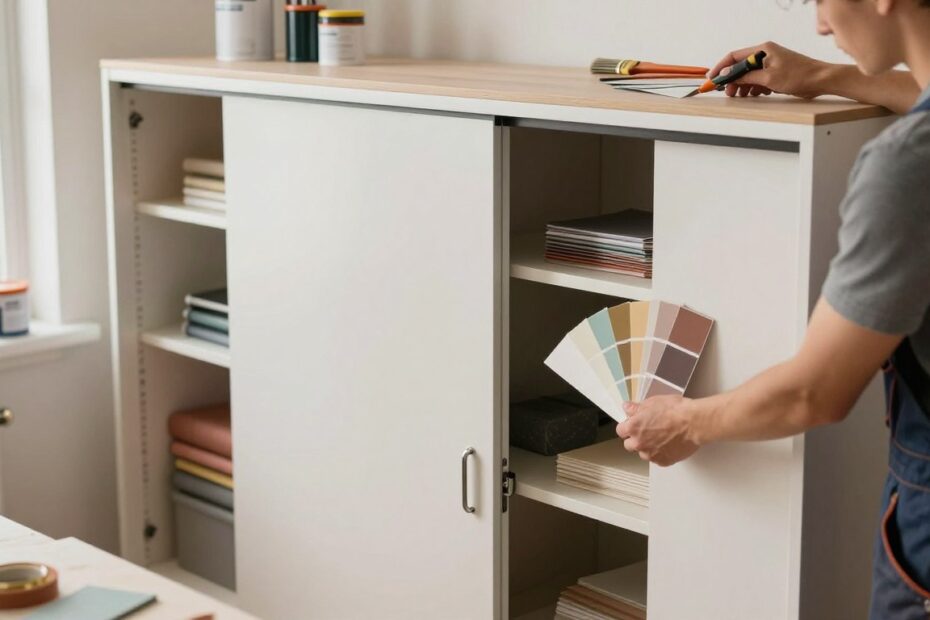 Jak odnowić szafę przesuwną