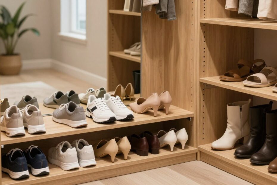 Jak przechowywać buty w szafie