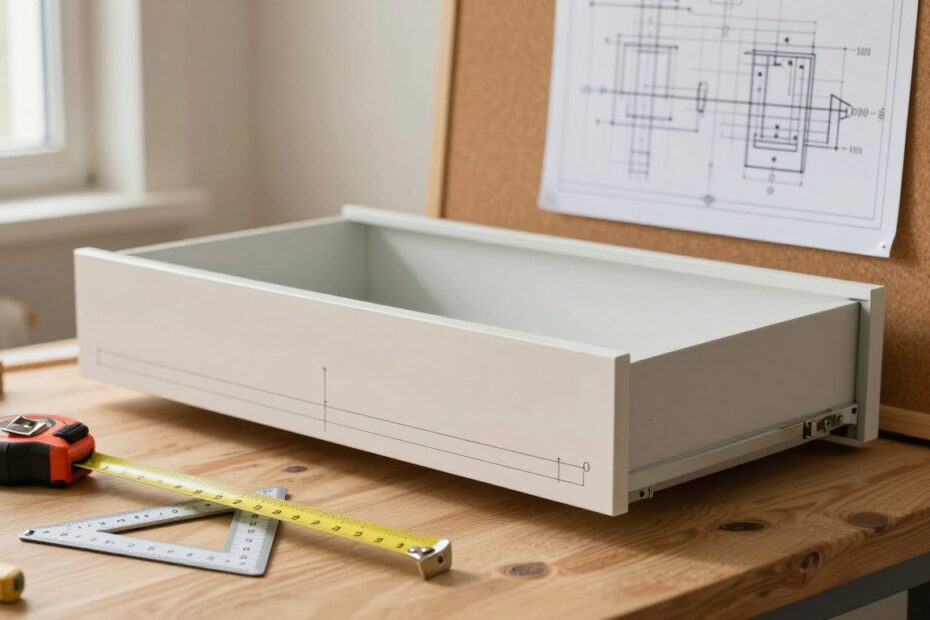 Jak rozmierzyć szuflady