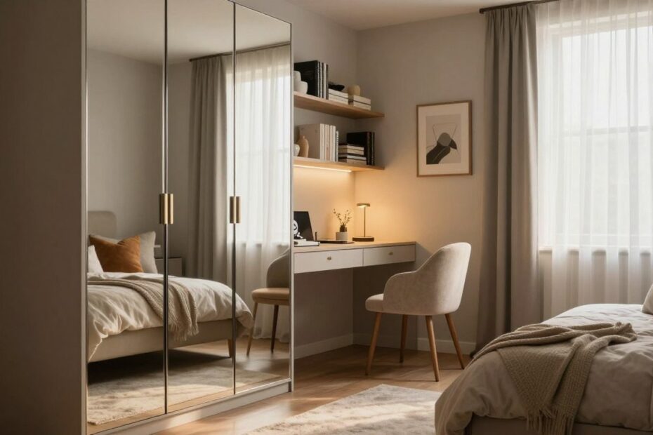 Jak urządzić mały pokój z szafą