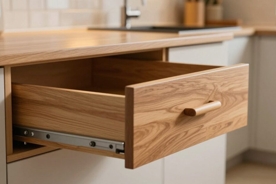 Jak wyjąć szufladę z cichym domykiem
