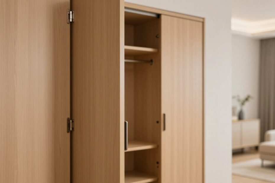 Jak zrobić drzwi łamane do szafy