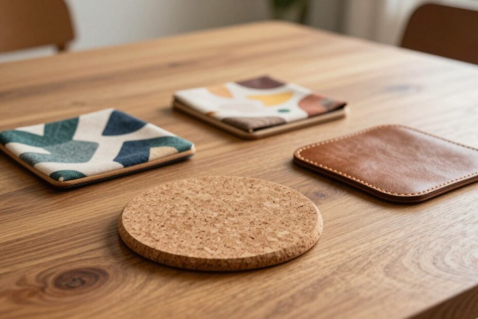 Jakie podkładki na drewniany stół