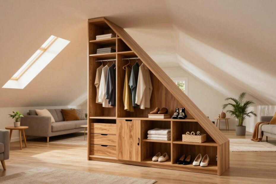 Szafa pod skosem jak zrobić