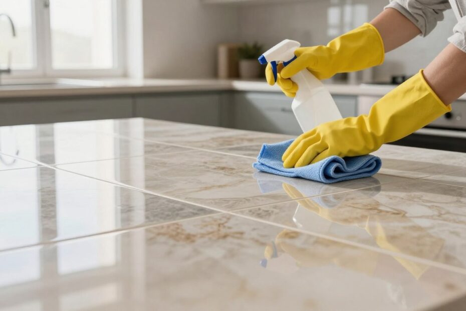 Czym myć gres szkliwiony