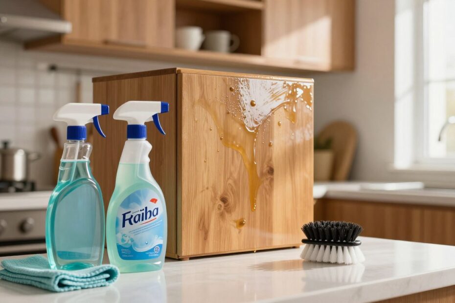 Czym myć szafki kuchenne z tłuszczu