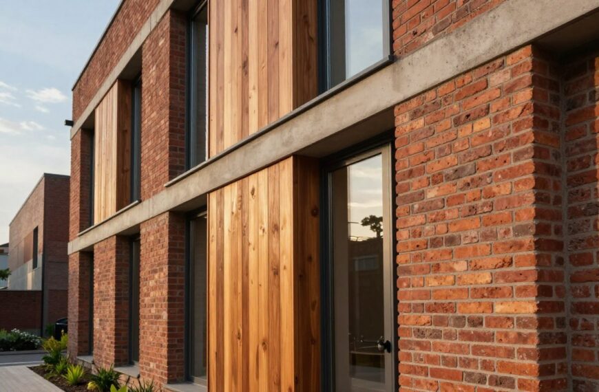 Elewacja z cegły i drewna – nowoczesne połączenia, które robią świetne wrażenie