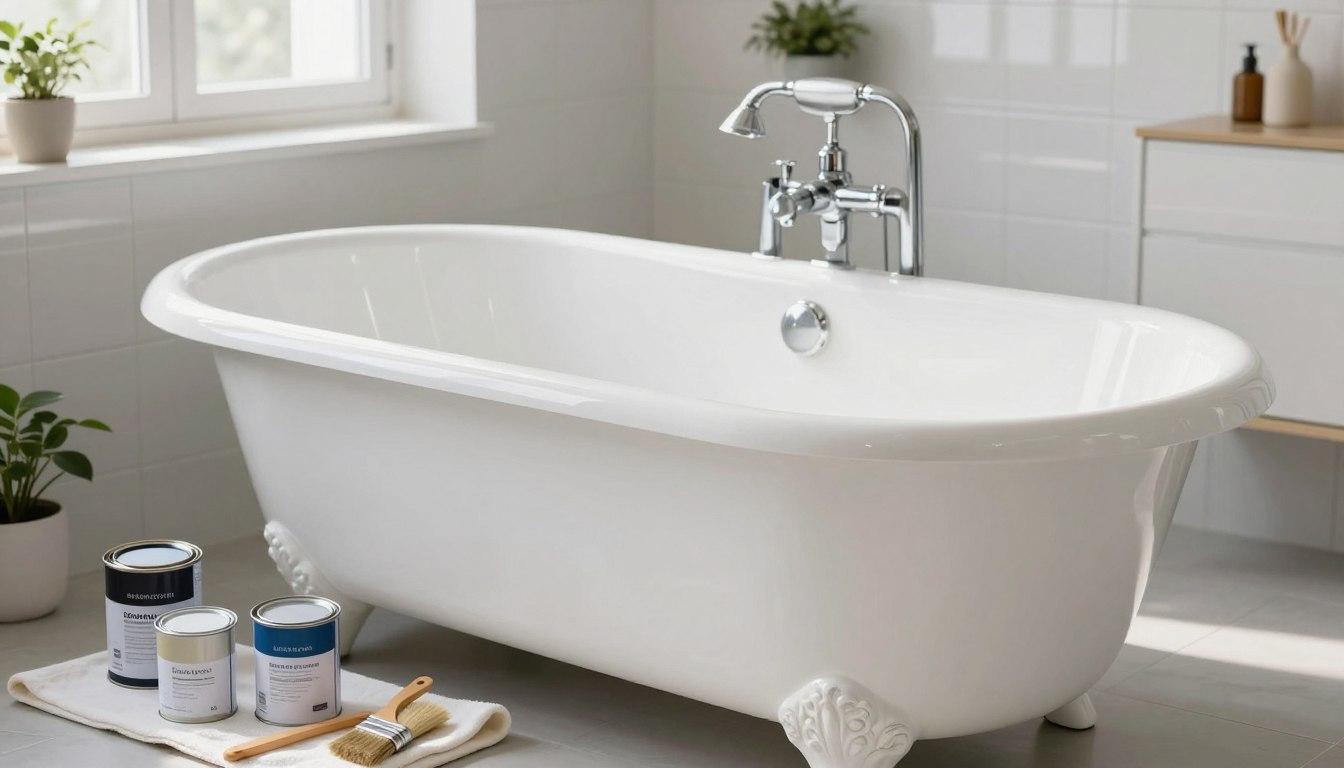 Jak odnowić wannę żeliwną