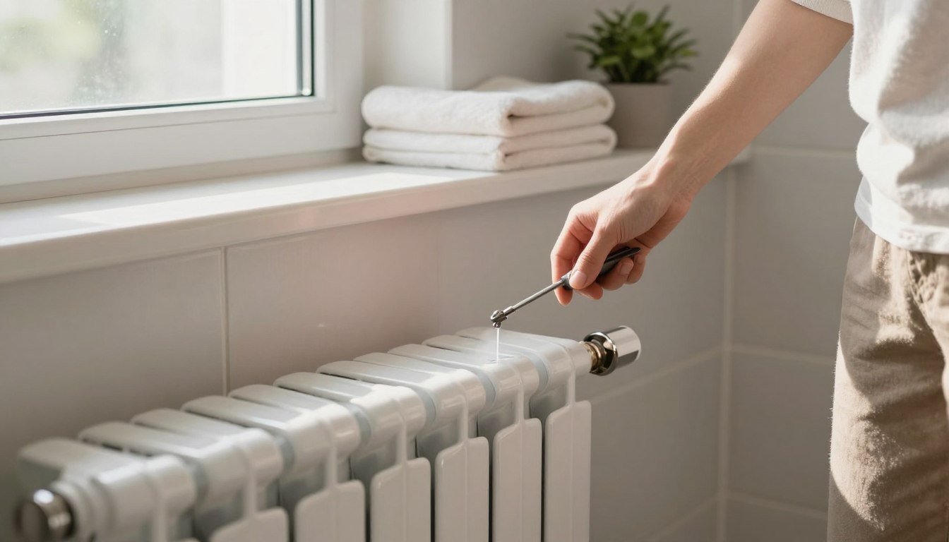 Jak odpowietrzyć grzejnik łazienkowy