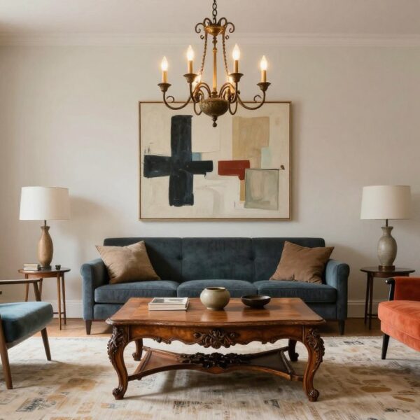 Jak połączyć antyki z nowoczesnymi meblami – stylowe zestawienia bez chaosu