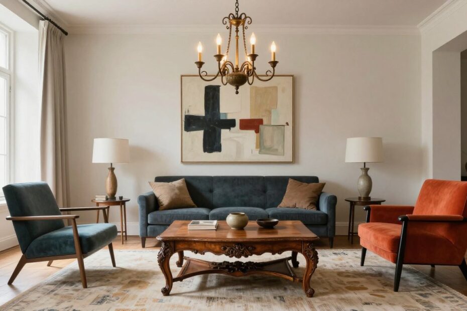Jak połączyć antyki z nowoczesnymi meblami