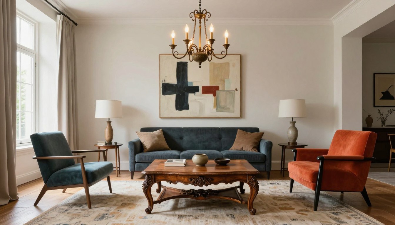Jak połączyć antyki z nowoczesnymi meblami