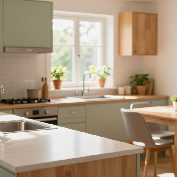 Jak urządzić małą kuchnię z oknem