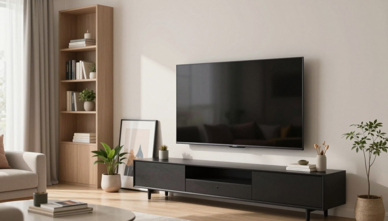 Jak wyeksponować telewizor na ścianie