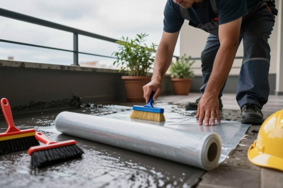 Jak zabezpieczyć balkon przed wodą