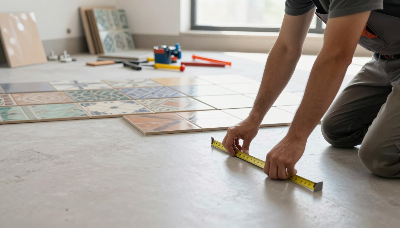 Jak zacząć układanie płytek na podłodze