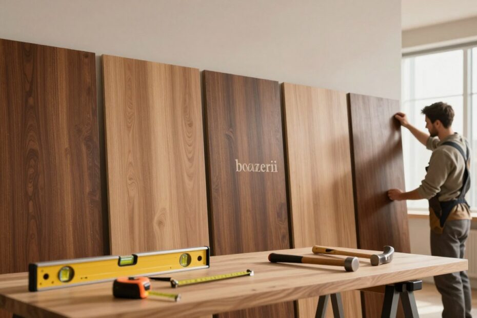 Jak zamontować boazerię drewnianą