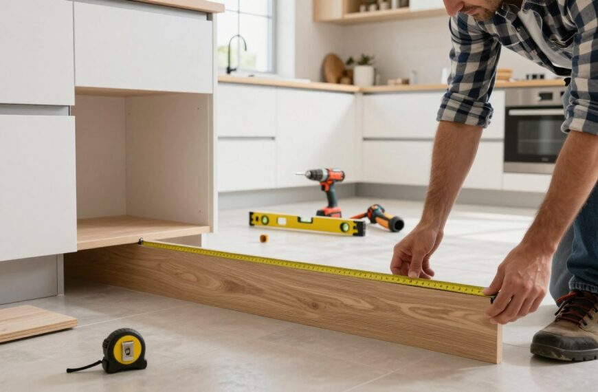 Jak zamontować cokół do mebli kuchennych – instrukcja montażu i najczęstsze błędy