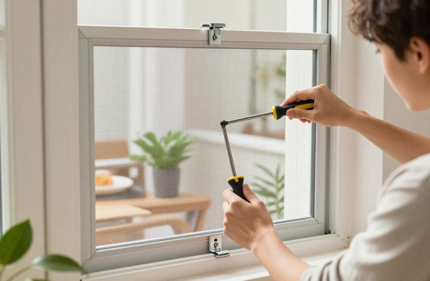 Jak zamontować moskitierę na okno