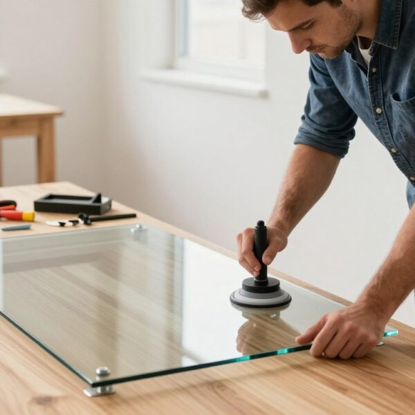 Jak zamontować szklany blat do stołu