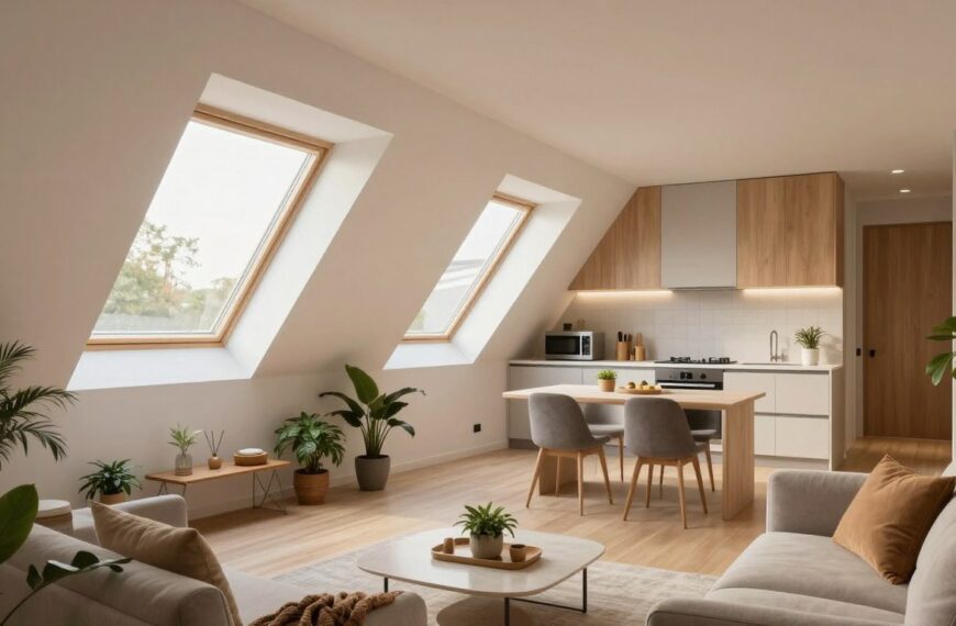 Jak zaplanować mieszkanie na poddaszu