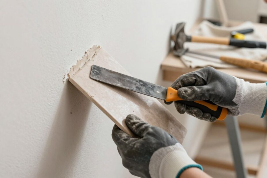 Jak zdjąć płytki ze ściany bez uszkodzenia
