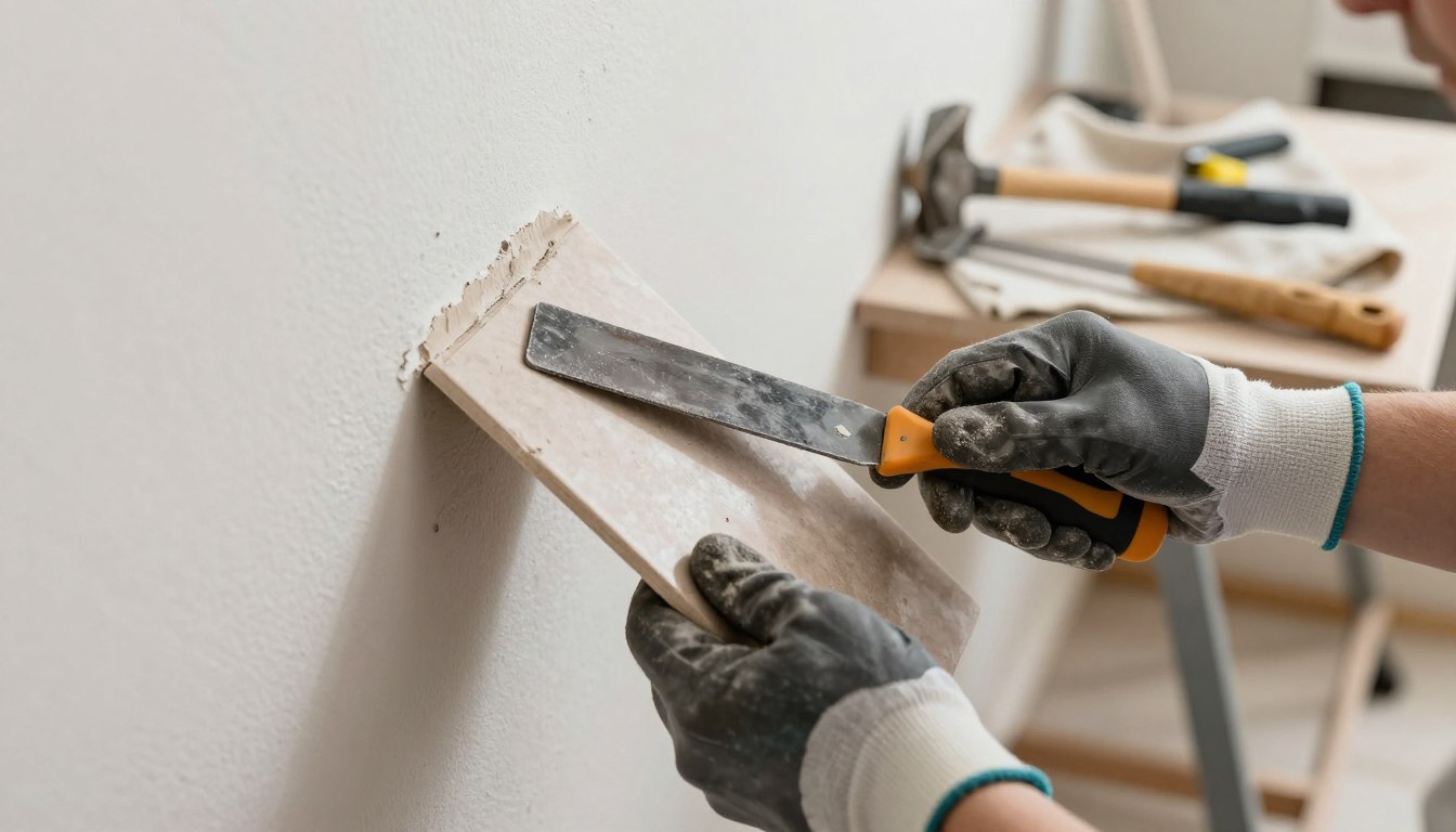 Jak zdjąć płytki ze ściany bez uszkodzenia