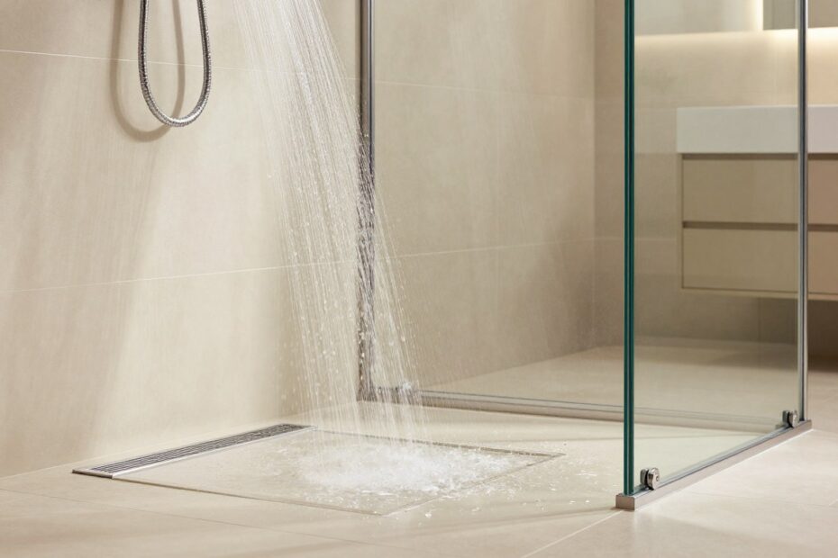 Jak zrobić spadek pod prysznicem