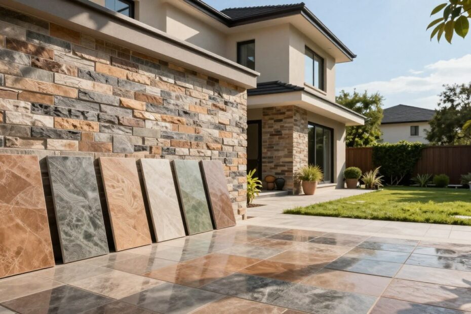 Jakie płytki na elewację domu