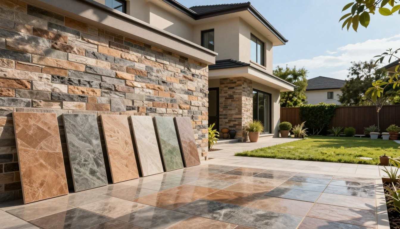 Jakie płytki na elewację domu