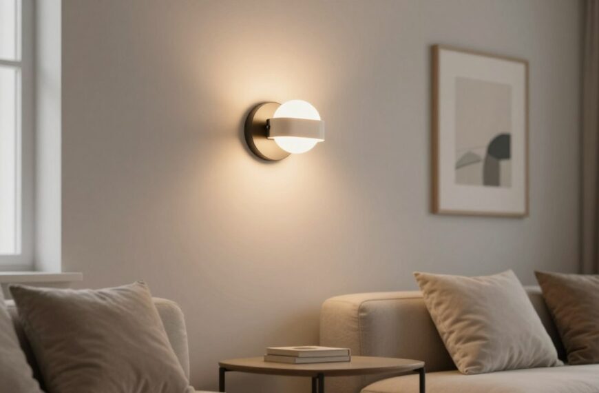 Kinkiet na jakiej wysokości – gdzie montować, aby światło było wygodne i efektowne