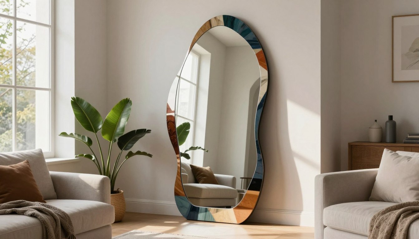 Lustro o nieregularnym kształcie