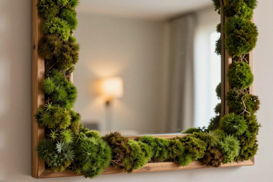 Lustro z chrobotkiem