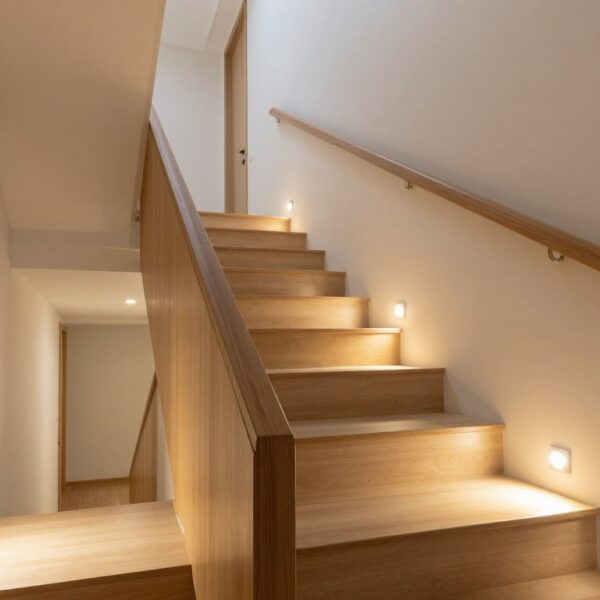 Oświetlenie schodowe z czujnikiem ruchu