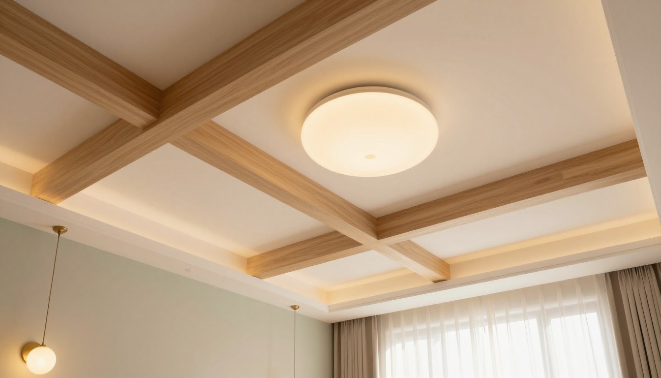 Pomysł na sufit w sypialni