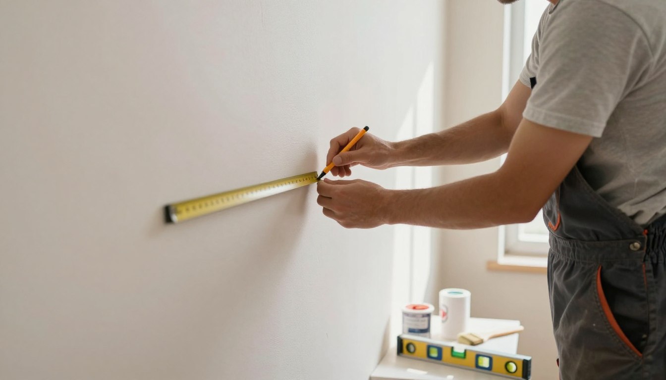 Przygotowanie ściany do tapetowania