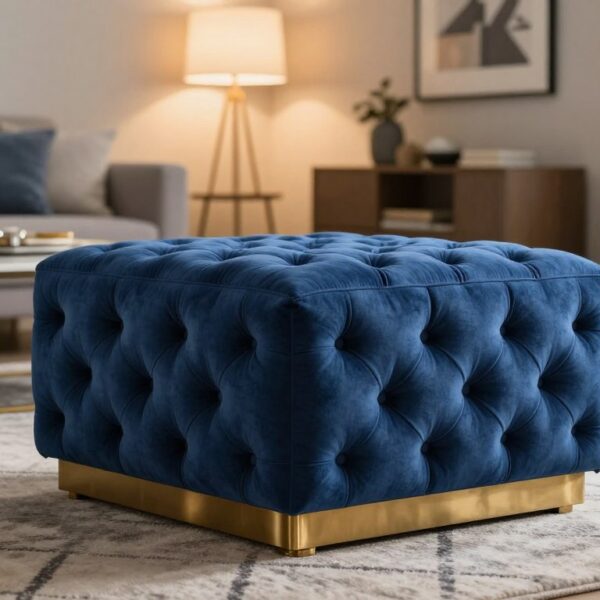 Pufa chesterfield – elegancki dodatek do salonu, sypialni i garderoby