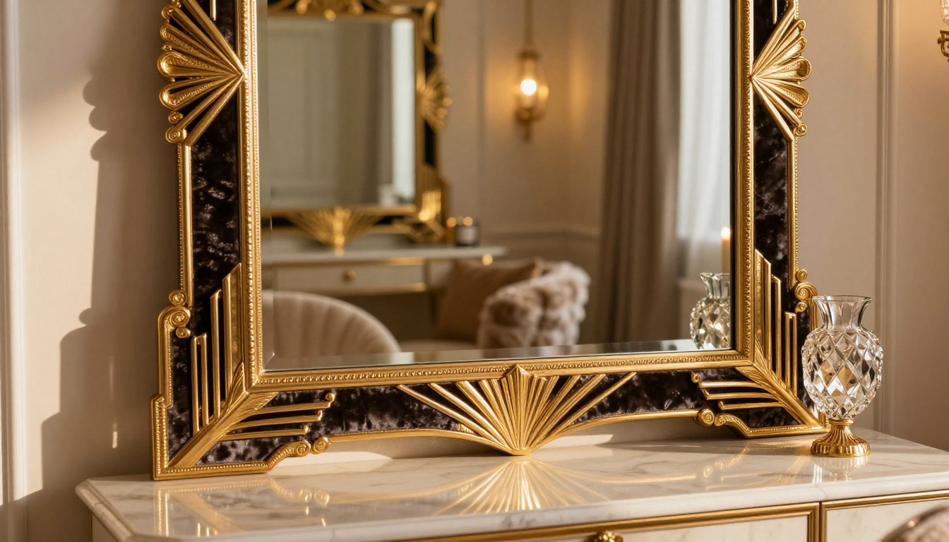 Rama do lustra glamour