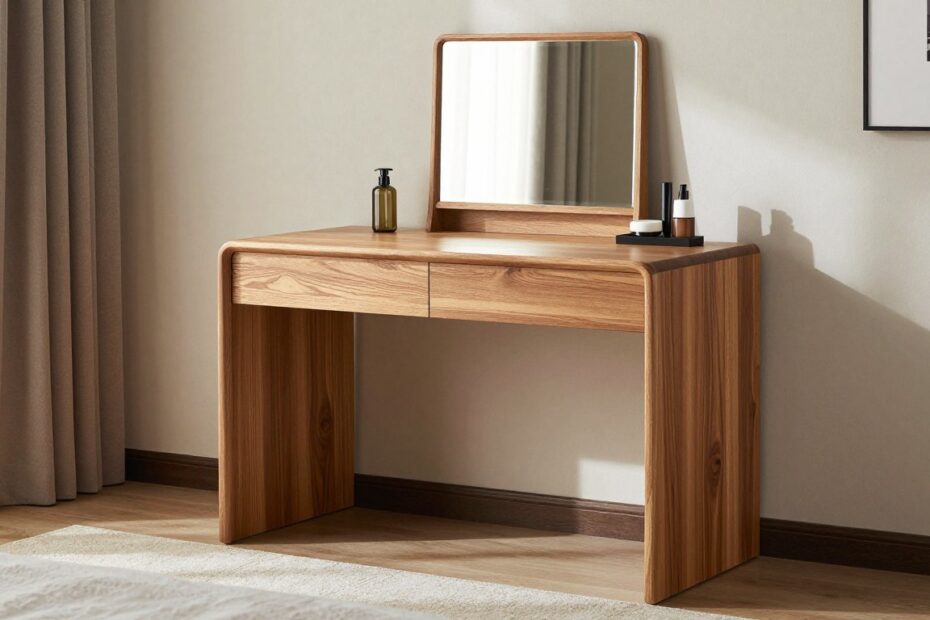 Toaletka z lustrem dąb artisan