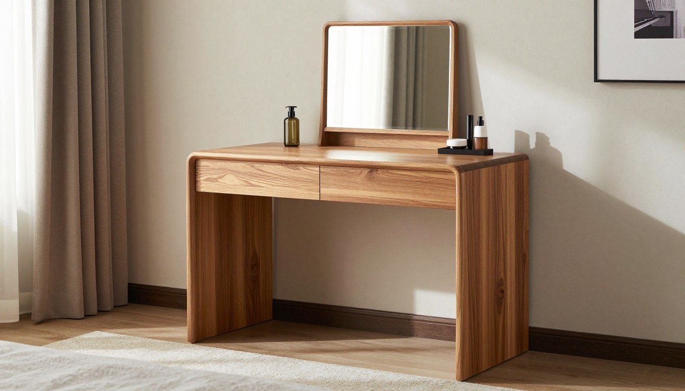 Toaletka z lustrem dąb artisan