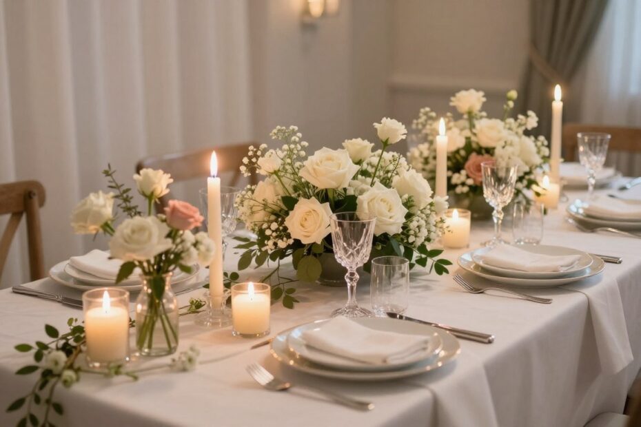 Jak udekorować stół na chrzciny w domu