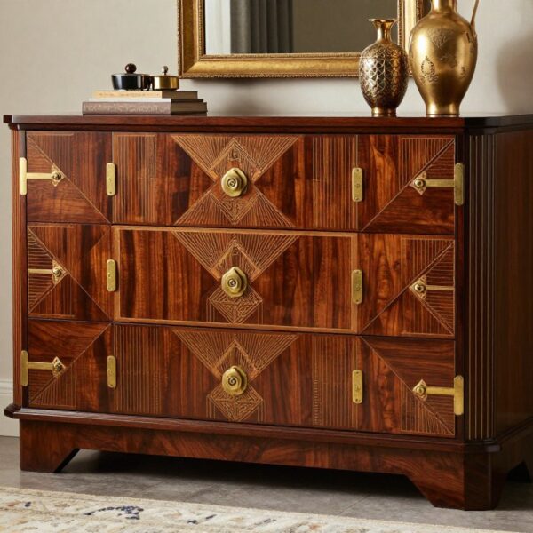 Komoda art déco — elegancki mebel z charakterem do stylowego wnętrza