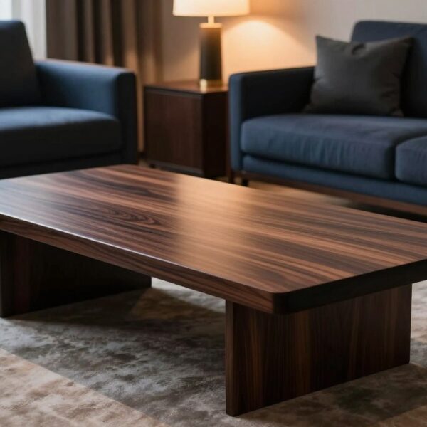 Stolik wenge — elegancki akcent do salonu z ciemnym drewnem